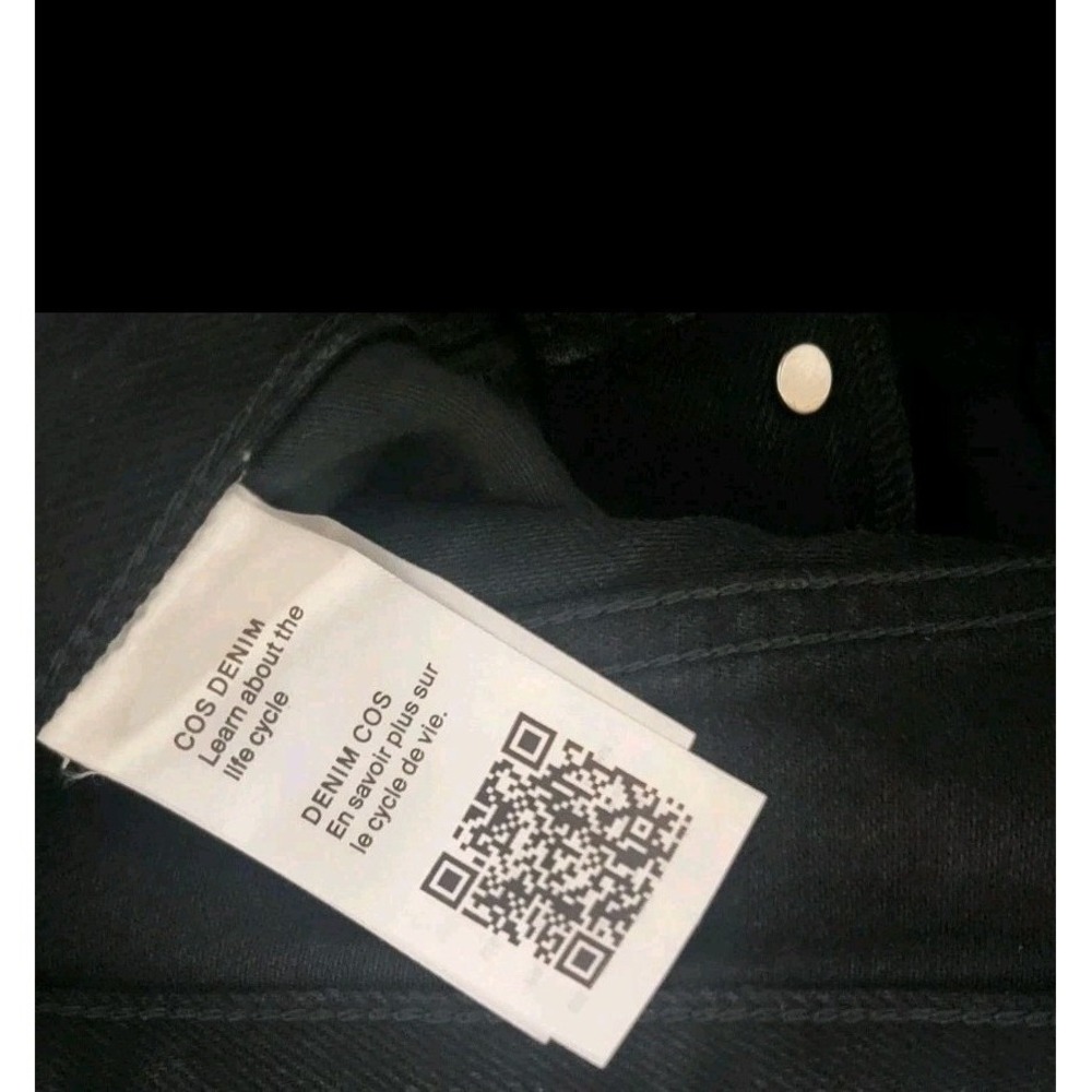 COS Men's Black Jeans 28X32 NWT Preppy Minimal Neutral Button Fly $135 - Picture 9 of 11